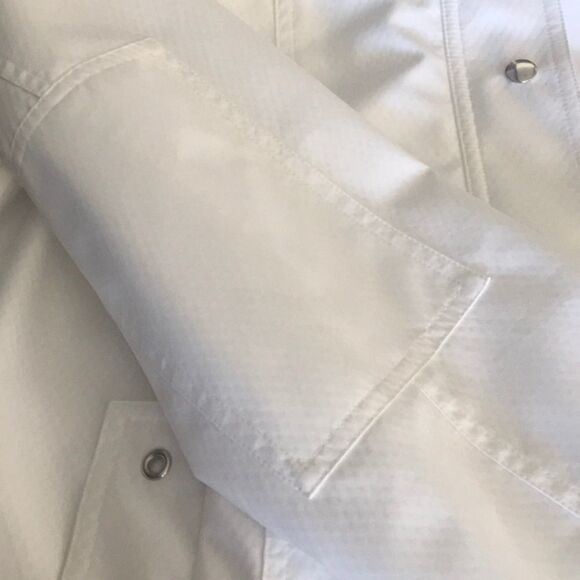 LOFT White Rain Trench Raincoat - Picture 8 of 8